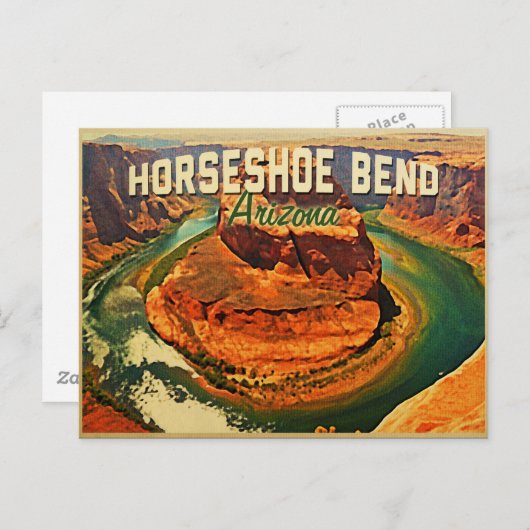 Carte Postale Horseshoe Bend Arizona (Devant / Derrière)