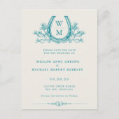 Carte Postale Horseshoe Cactus Western Pays Mariage photo (Devant)