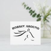 Carte Postale Horsin' autour (Debout devant)