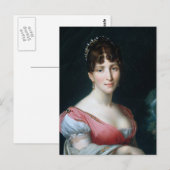 Carte Postale Hortense de Beauharnais (Devant / Derrière)