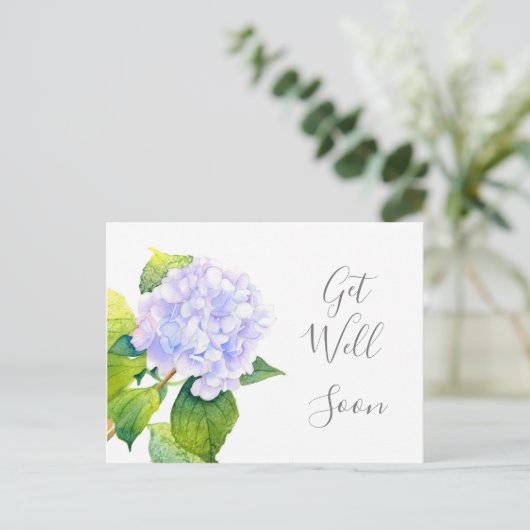 Carte Postale Hortensia (Debout devant)