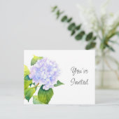 Carte Postale Hortensia (Debout devant)