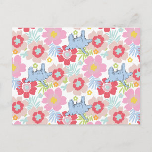 Carte Postale Horton Hears A Who Motif Fleur Pastel