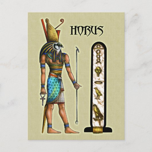 Carte postale Horus (Devant)