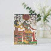 Carte Postale Horus égyptien antique (Debout devant)
