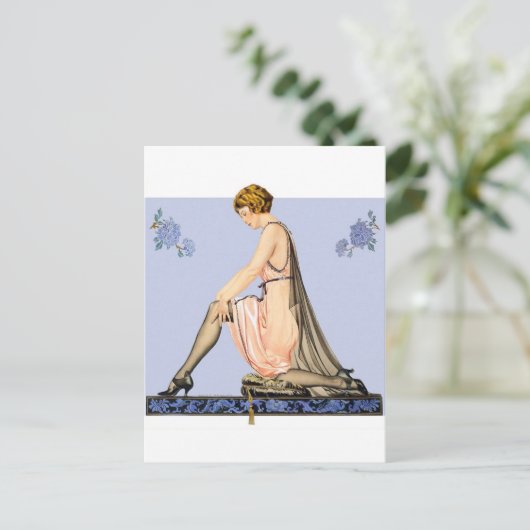 Carte Postale Hosiery Holeproof et impression (Debout devant)