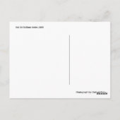 Carte Postale Hot Air Balloon Series 2009 (Dos)