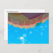 Carte Postale Hot Air Balloon Series 2009 (Devant / Derrière)