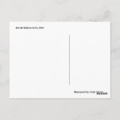 Carte Postale Hot Air Balloon Series 2009 (Dos)