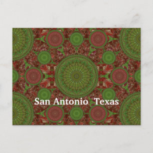Carte postale Hot Chile Mandala Array