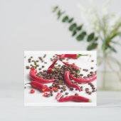 Carte Postale Hot Chili Café (Debout devant)