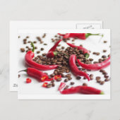 Carte Postale Hot Chili Café (Devant / Derrière)