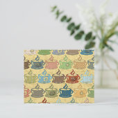 CARTE POSTALE HOT COFFEE (Debout devant)