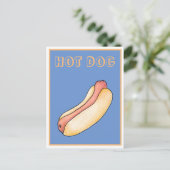 Carte Postale Hot dog (Debout devant)