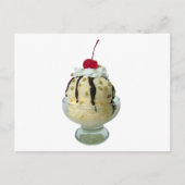 Carte Postale Hot Fudge Sundae (Devant)