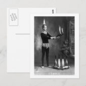 Carte Postale Hot Juggler, début des années 1900 (Devant / Derrière)