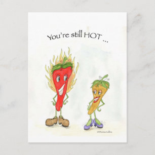 Carte Postale Hot Pepper