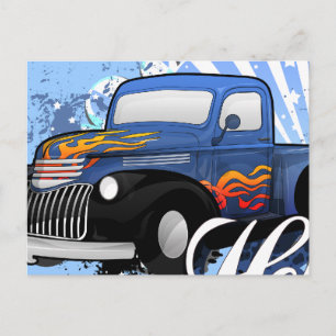 Carte Postale Hot Rod
