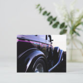 Carte Postale hot rod (Debout devant)