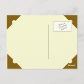 Carte postale Hotdog (Dos)