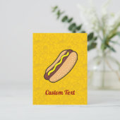 Carte postale Hotdog (Debout devant)