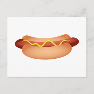 Carte Postale Hotdog