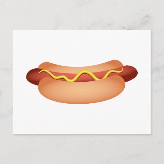Carte Postale Hotdog (Devant)