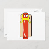 Carte Postale Hotdog Hulk Hogan (Devant / Derrière)