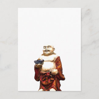 Carte Postale Hotei Bouddha riant