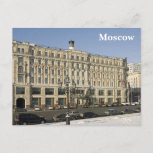 Carte Postale Hôtel à Moscou National