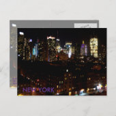 Carte Postale hôtel à NEW YORK (Devant / Derrière)