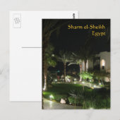 Carte Postale Hôtel à Sharm el-Sheikh (Devant / Derrière)