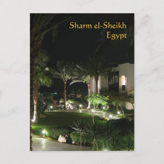 Carte Postale Hôtel à Sharm el-Sheikh (Devant)