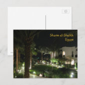 Carte Postale Hôtel à Sharm el-Sheikh (Devant / Derrière)