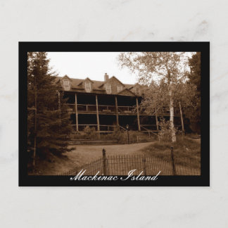 Carte Postale Hôtel abandonné Mackinac Island