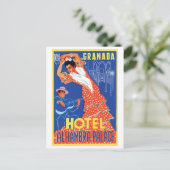 Carte Postale Hotel Alhambra Palace Granada (Debout devant)