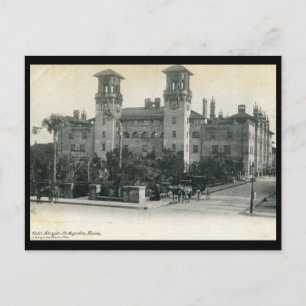 Carte Postale Hotel Alzcazar, St Augustine Vintage