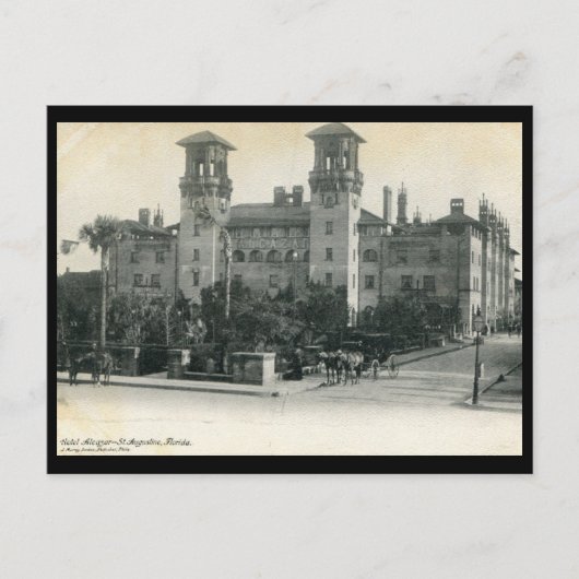 Carte Postale Hotel Alzcazar, St Augustine Vintage (Devant)