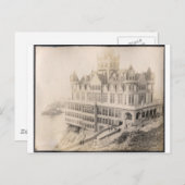 Carte Postale Hôtel Ancien, Long Passé (Devant / Derrière)