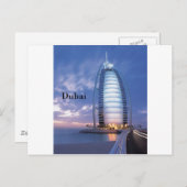 Carte Postale Hôtel arabe d'Al de Dubaï Burj (par St.K) (Devant / Derrière)