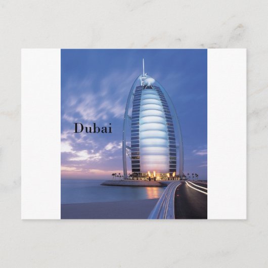 Carte Postale Hôtel arabe d'Al de Dubaï Burj (par St.K) (Devant)