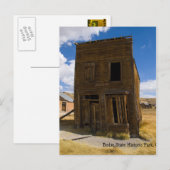 Carte Postale Hôtel Bodie (Devant / Derrière)