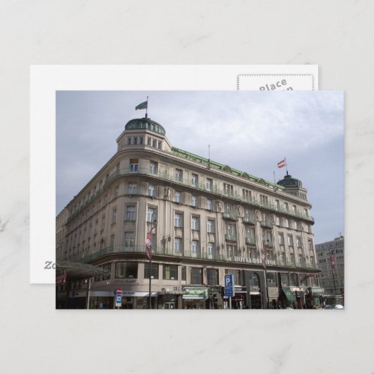 Carte Postale Hôtel Bristol (Devant / Derrière)