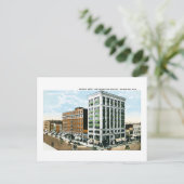 Carte Postale Hôtel Burdick, Kalamazoo, Michigan (Debout devant)