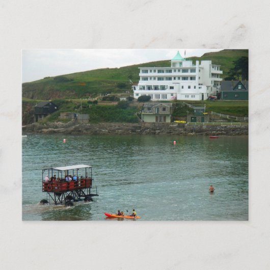 Carte postale Hôtel Burgh Island, Devon, Angleterr (Devant)