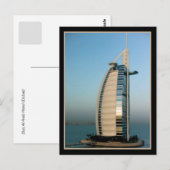 Carte Postale Hôtel Burj Al Arab (Dubaï) (Devant / Derrière)