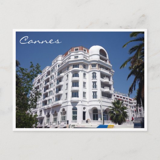 Carte Postale hôtel cannes (Devant)