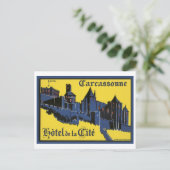 Carte Postale Hôtel Carcassonne de la Cite (Debout devant)