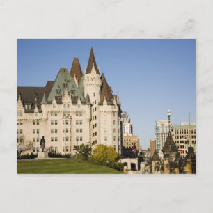 Carte Postale Hôtel Château Laurier à Ottawa, Ontario, Canada 2