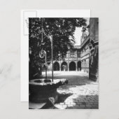 Carte Postale Hôtel Cluny vu de la cour, Paris (Devant / Derrière)